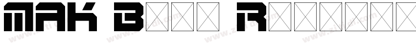 MAK Bloc Regular字体转换